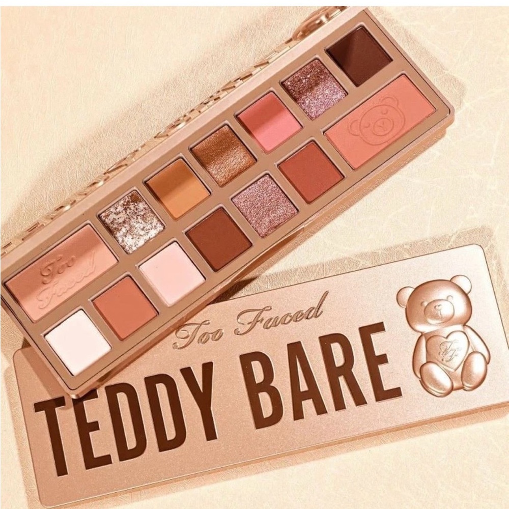 Too Faced Teddy Bare Wye Shadow Palette New in Box